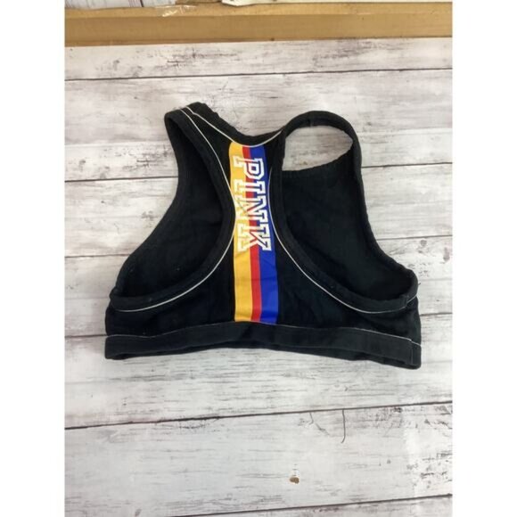 tropical y2k boho indie Victoria's Secret Pink Sport Bra for Women Medium - Picture 2 of 3